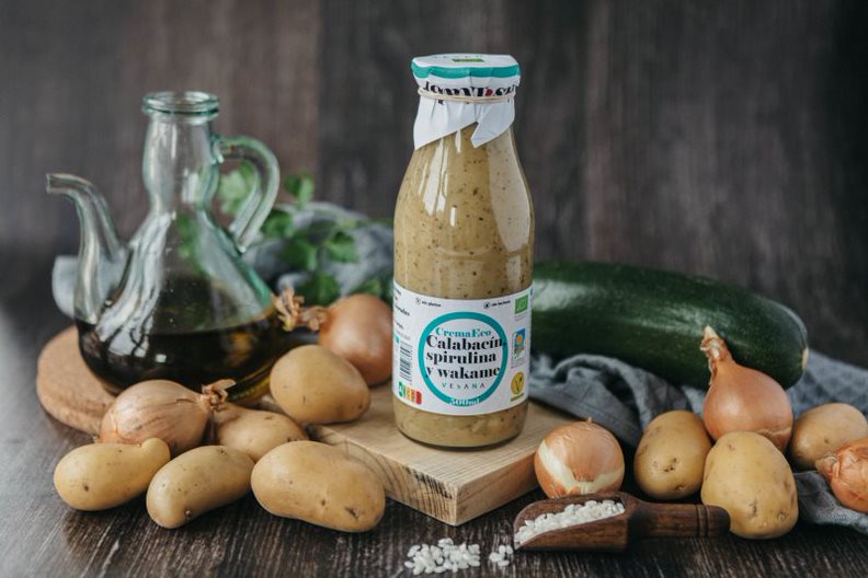 Vesana Calabacín, Spirulina y Wakame