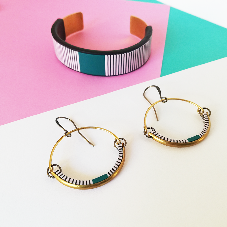 conjunto lines brazalete y aros_5